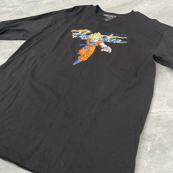 Men’s Primitive x Dragon Ball Z Goku Saiyan Long Sleeve Cotton Shirt Large - Picture 8 of 16